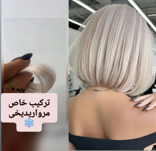 پک رنگ موی مرواریدیخی – ترکیب خاص آکادمی مهرور